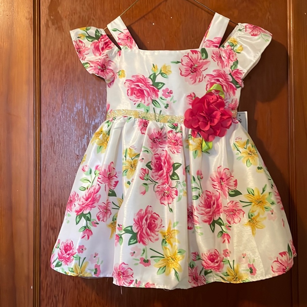 Floral Fancy Party Dress